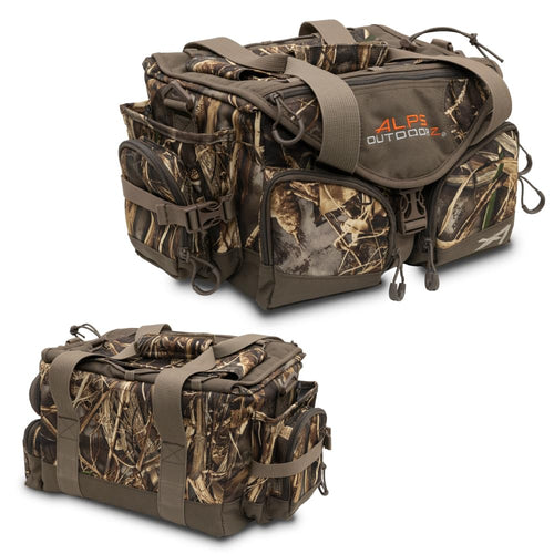 Alps Outdoorz Deluxe Floating Blind Bag - Standard Size, Realtree Max-7 - Waterproof Hunting Duffel Bag, With Removable Dividers
