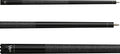 Viper By Gld Products Jump Shot/Break 58'' 3-Piece Billiard/Pool Cue, Black, 18 Ounce (50-0503-18)