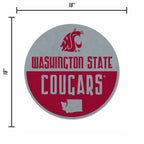Rico Industries Ncaa Washington State Cougars Classic Shape Cut Pennant - Home And Living Room D  Cor - Soft Felt Ez To Hang