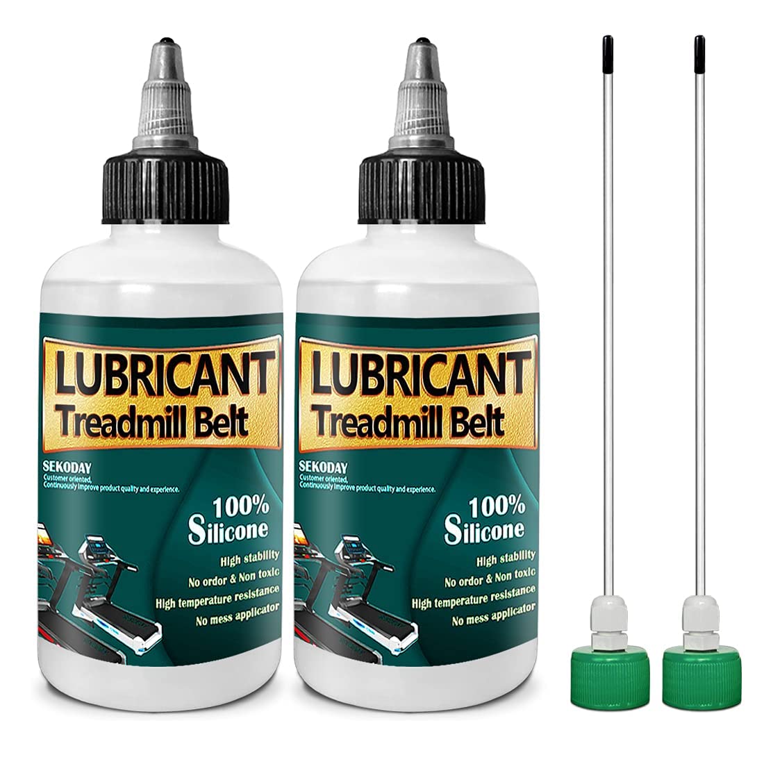 Sekoday Silicone Treadmill Belt Lubricant/Lube Kit,8.4 Ounce, High Temperature Resistant, No Odor & No Propellants,Application T