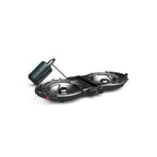 Coleman Fold N Go 2-Burner Propane Camping Stove, Portable Folding Camp Stove With Push-Button Instant Ignition, 2 Adjustable Bu