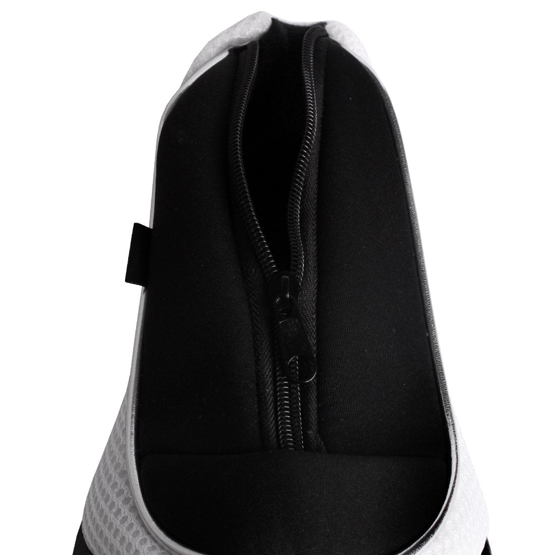 Andux Golf 460Cc Driver Fairway Wood Head Covers With Zipper Closure Set Of 3 (Black/White)