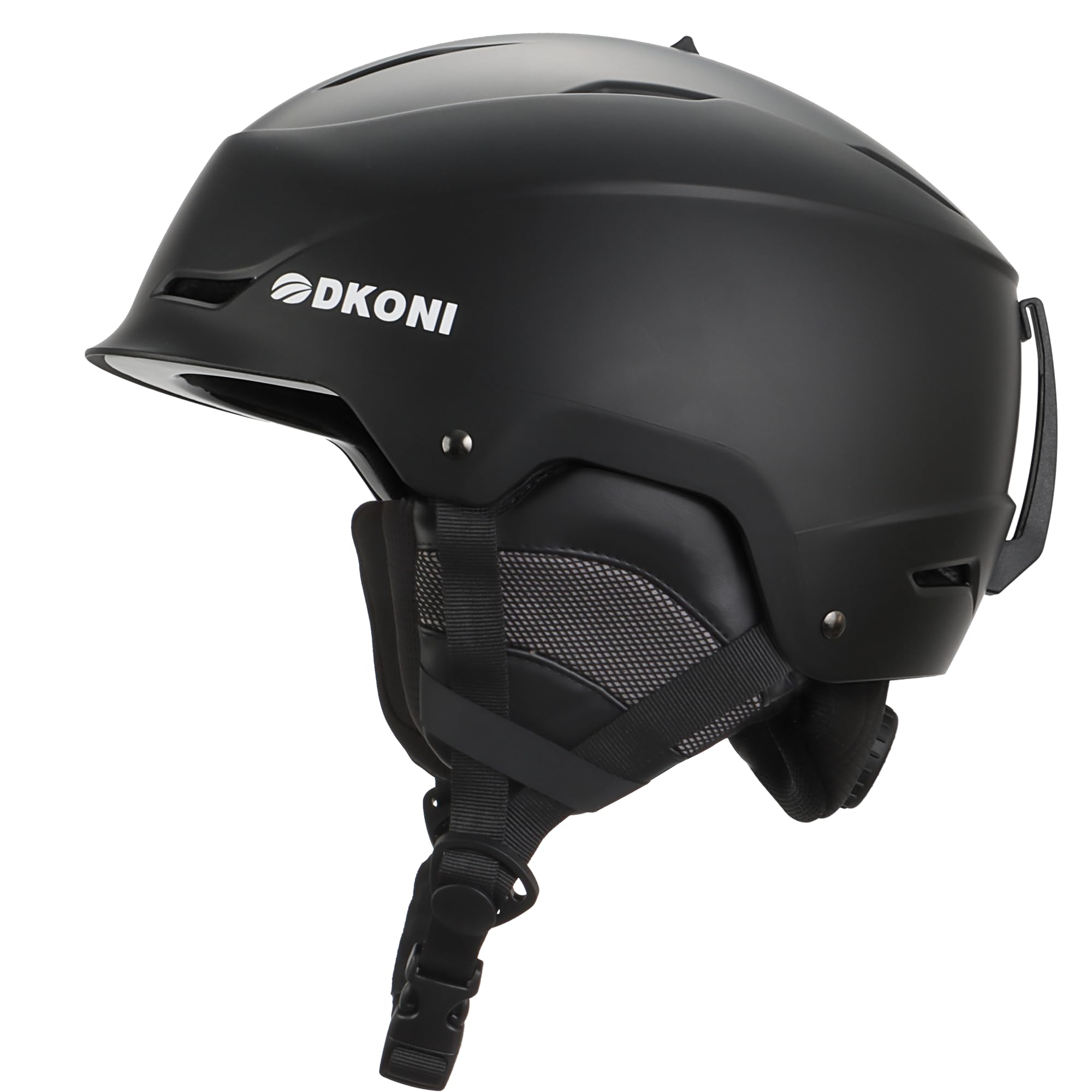 Ski Helmet for Adults Snowboard Helmet Men Women Youth Certified Snow Sports Helmet for Skiing Snowboarding (Black, Large: 22.5-