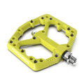 Rockbros Mountain Bike Pedals Flat Mtb Pedals Nylon Fiber Bicycle Platform Pedals For Road Mountain Bmx Mtb Bikes Green