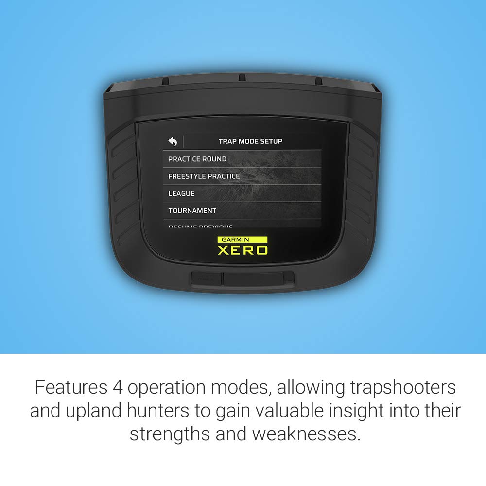 Garmin Xero S1, Live-Fire Mobile Trapshooting Trainer