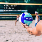 Senston Volleyball Official Size 5 - Waterproof Indoor/Outdoor Soft Volleyball For Kids Youth Adults,Beach Play, Game,Gym,Traini