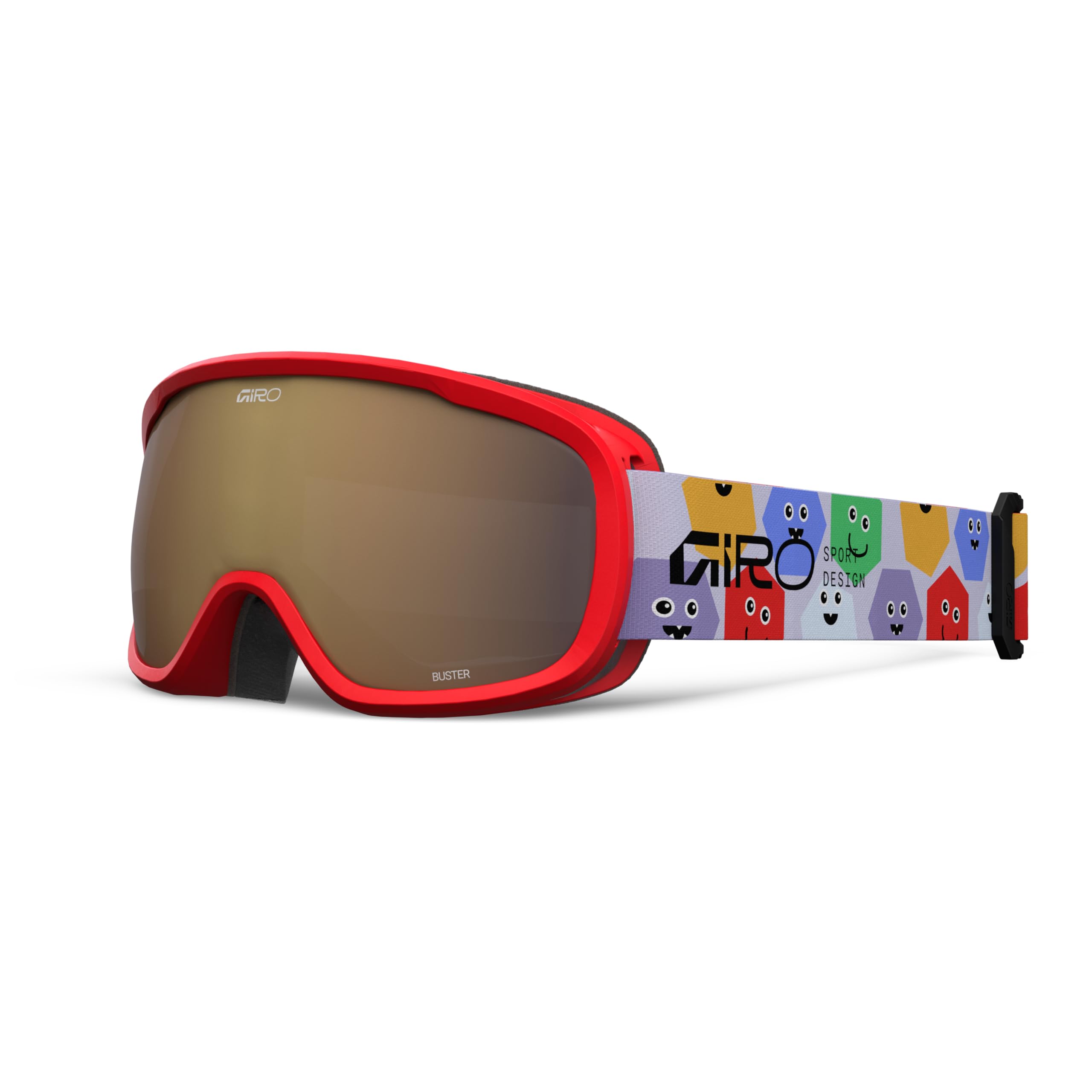 Giro Buster Kids Snow Goggle Multi Faces - Amber Rose