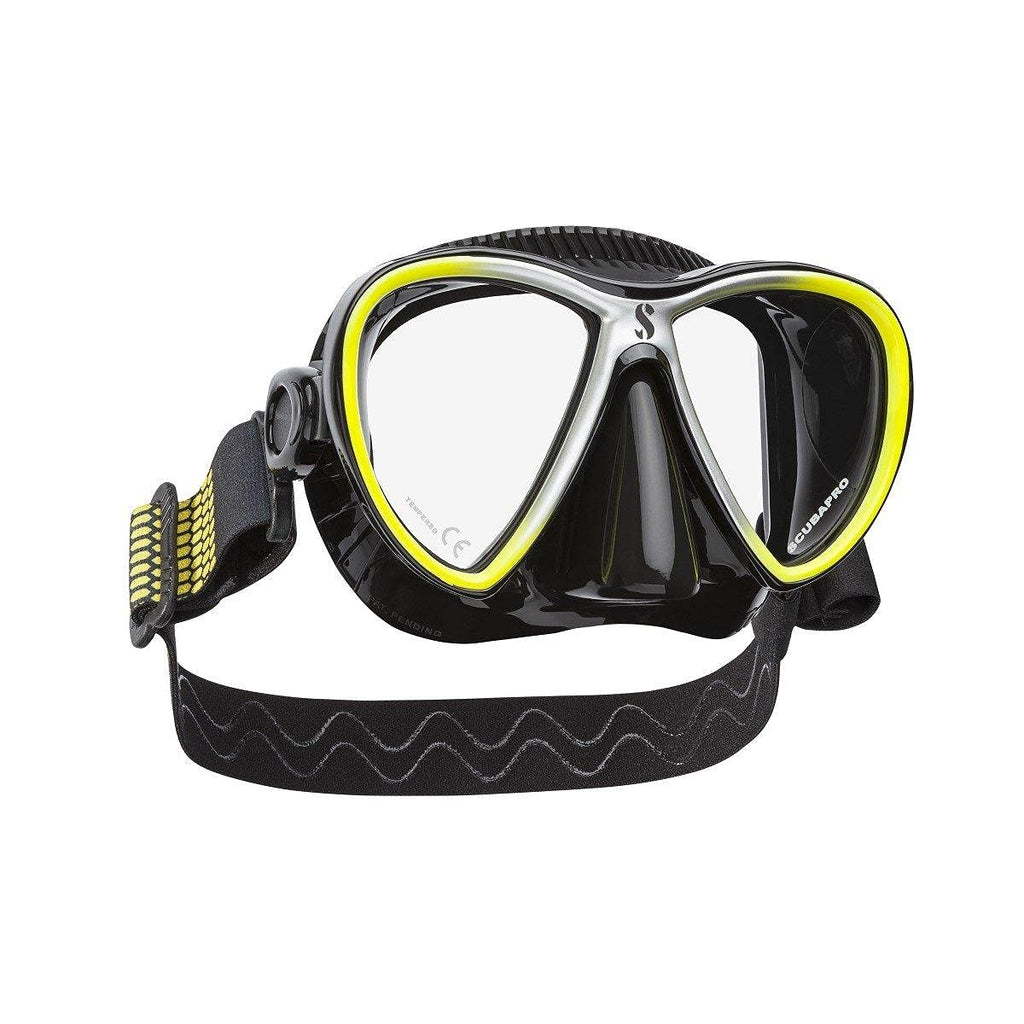 Scubapro Synergy Twin Trufit Mask - Mirrored Black/Purple