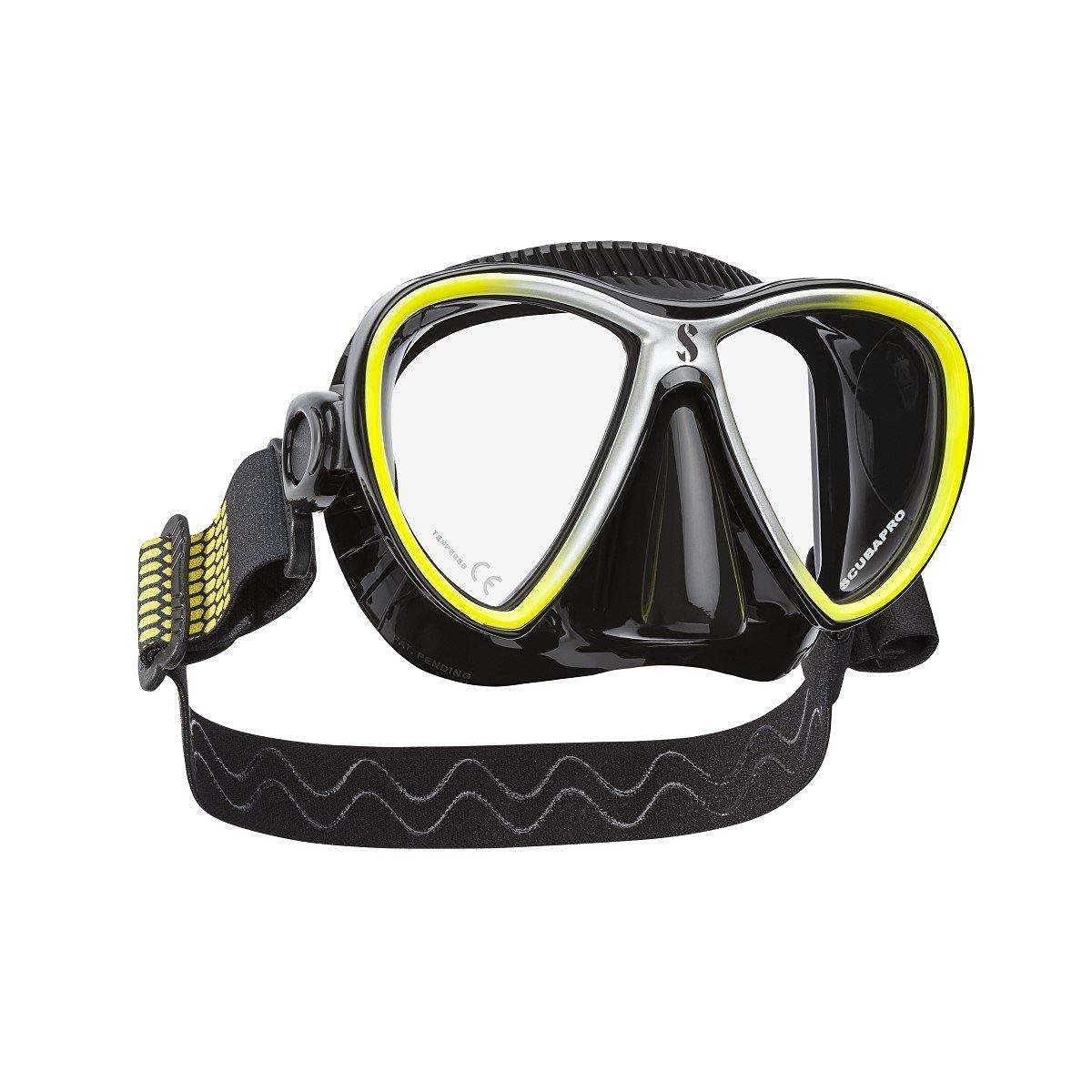 Scubapro Synergy Twin Trufit Mask - Mirrored Black/Purple
