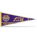 Rico Industries Ncaa Lsu Tigers Classic 12'' X 30'' Felt Wall D  Cor Pennant - Great For Home/Bed Room/Man Cave D  Cor