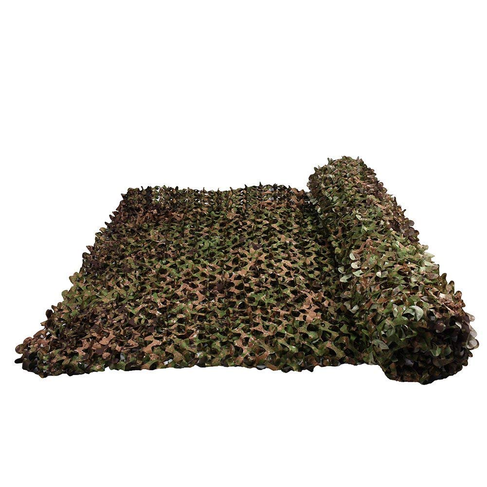 Loogu Camo Netting, Camouflage Net Blinds Great For Sunshade Camping Shooting Hunting Etc (Greenzone, 15X10M=5X328Ft)