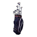 Wilson Womens Profile Complete Golf Set with Cart Bag - Left Hand, Ladies, Navy/Rose Gold/Silver