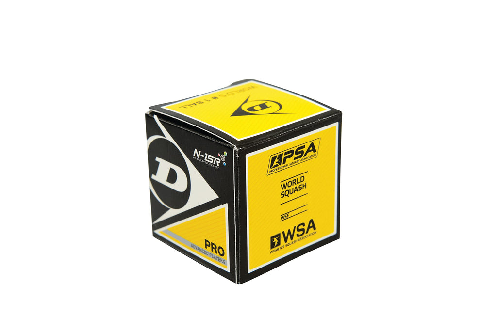 Dunlop Pro Squash Balls (1 Ball Box 12) -Ds