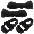 Kayak Seat Repair Kit (Clips+Hooks+Straps) Replacement Including Nylon Webbing Straps-65Inch, Compatible With Ocean Kayak, Lifet