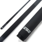 Gse 58'' 2-Piece Fiberglass Graphite Composite Billiard Pool Cue Stick (Matte Black, 20Oz)