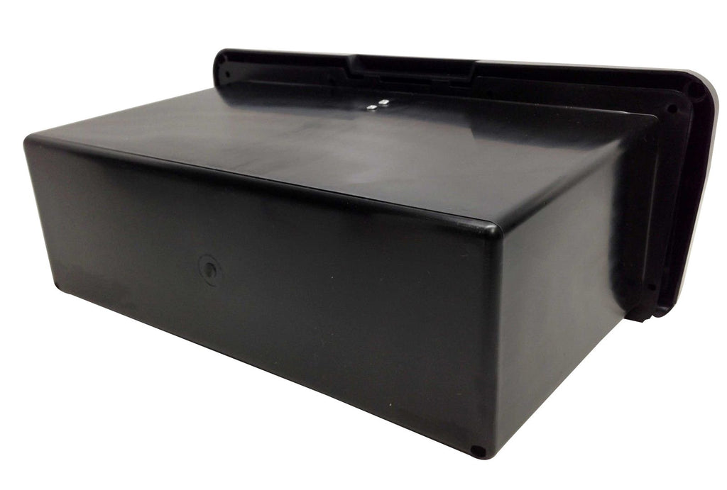 Pactrade Marine Boat Pontoon Yacht Storage Compartment Durable Standard Lightweight Lockable Abs Locking Plastic Glove Box Black
