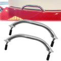 Boat 8 Inch Grab Handle, Marine Stainless Steel Handrail Grip Hardware Accessories (2 PCS)