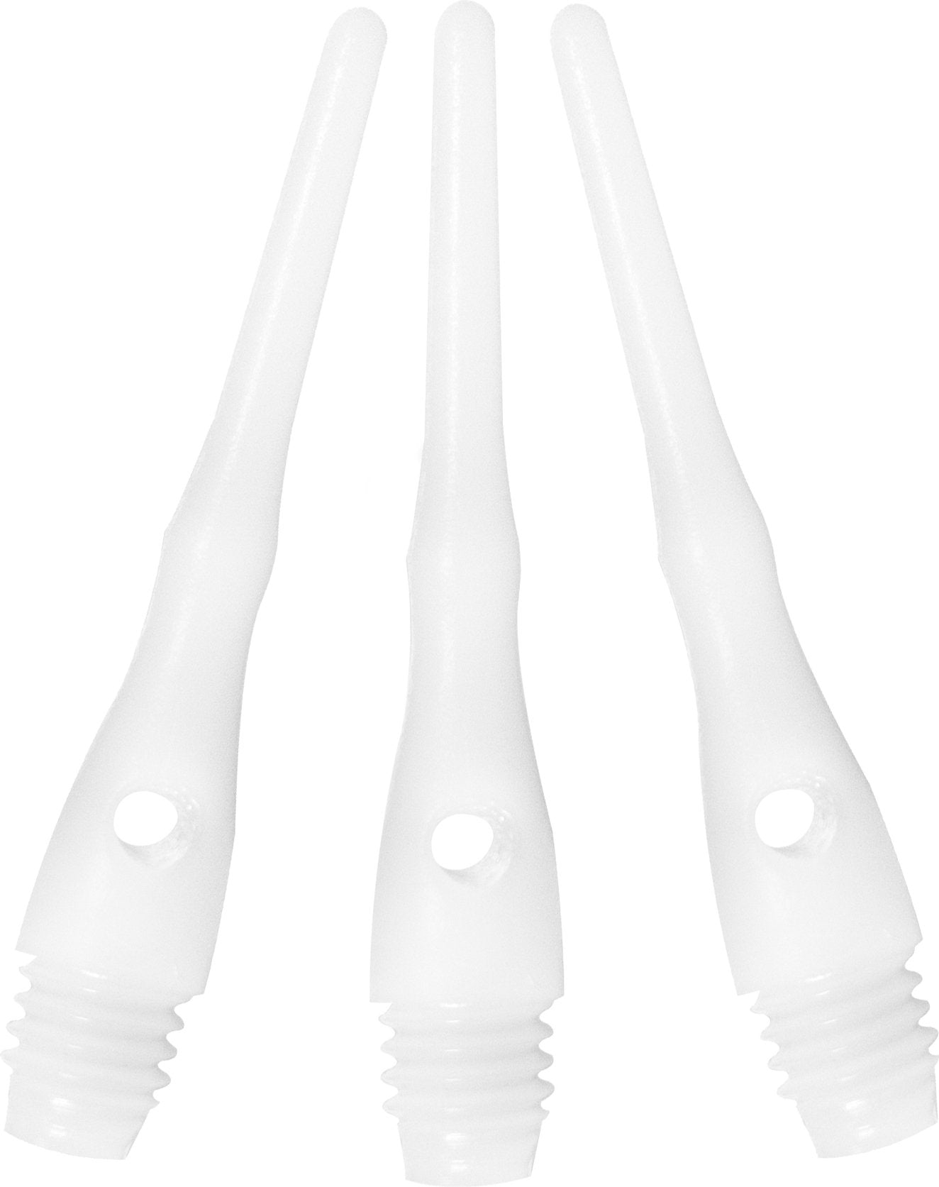 Viper By Gld Products Dart Accessory: Tufflex Iii 2Ba Thread Soft Tip Dart Points, White, 1000 Pack