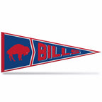 Rico Industries Nfl Football Buffalo Bills Retro - Alt 12'' X 30'' Felt Wall D  Cor Pennant - Great For Home/Bed Room/Man Cave D