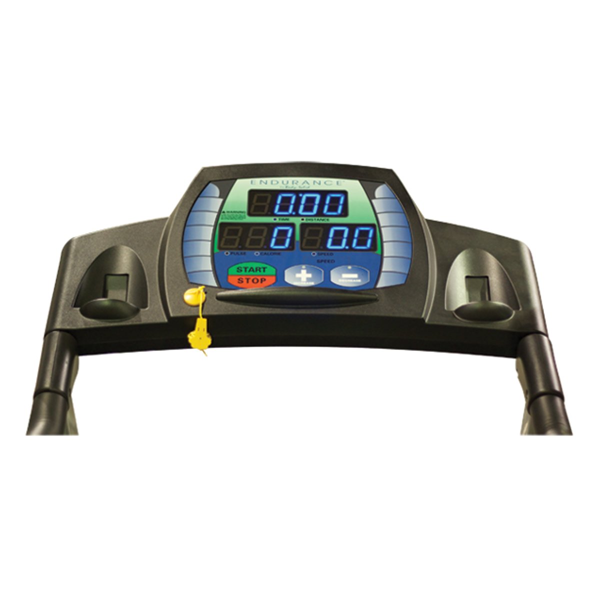 Body Solid (T50) Endurance Cardio Walking Treadmill - Adjustable Speed, Full-Length Handrails, Wide Ramp, Heart Rate Monitor, Le