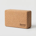 Bamboostan Cork Yoga Brick, Natural Cork, Rectangular Block, 23X13X8 Cm
