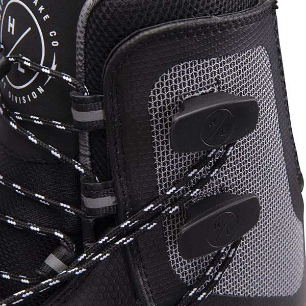 Hyperlite Remix Mens Wakeboard Bindings Black/Grey 10-14