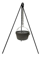 Cuisiland Camping Tripod Campfire Cooking Dutch Oven Tripod Adjustable Grill Tripod For Outdoor Campfire Cooking Camping, Picnic