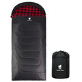 Geertop Flannel Sleeping Bag Cold Weather 0 Degree Big And Tall Sleeping Bag For Adults - Camping Hiking Backpacking Travel