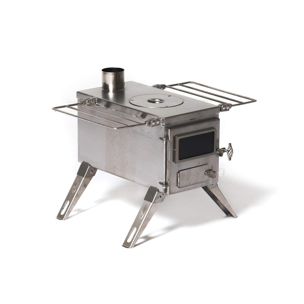 Winnerwell Nomad Medium Tent Stove  Tiny Portable Wood Burning Stove For Tents, Shelters, And Camping  800 Cubic Inch Firebox  P
