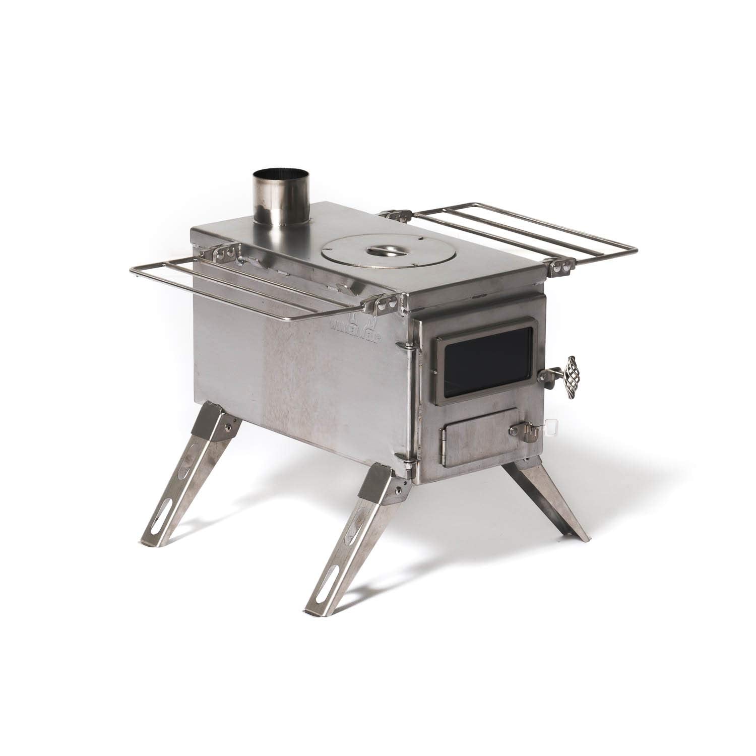 Winnerwell Nomad Medium Tent Stove  Tiny Portable Wood Burning Stove For Tents, Shelters, And Camping  800 Cubic Inch Firebox  P