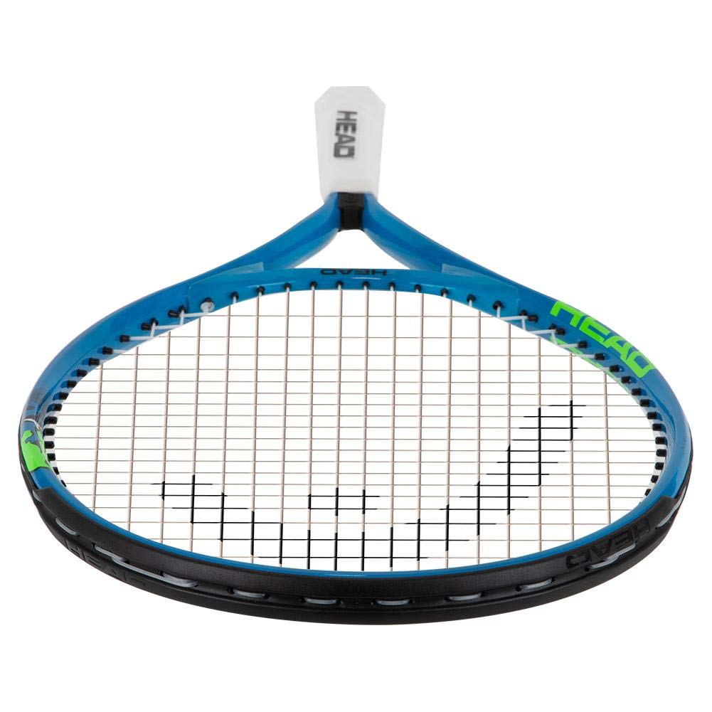Head Speed Kids Tennis Racquet - Beginners Pre-Strung Head Light Balance Jr Racket - 25 Inch, Blue