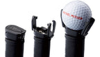 Nickel Putter Attachable Golf Ball Pick-Up Tool , Black