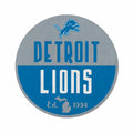Rico Industries Nfl Football Detroit Lions Classic Shape Cut Pennant - Home And Living Room D  Cor - Soft Felt Ez To Hang
