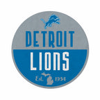 Rico Industries Nfl Football Detroit Lions Classic Shape Cut Pennant - Home And Living Room D  Cor - Soft Felt Ez To Hang