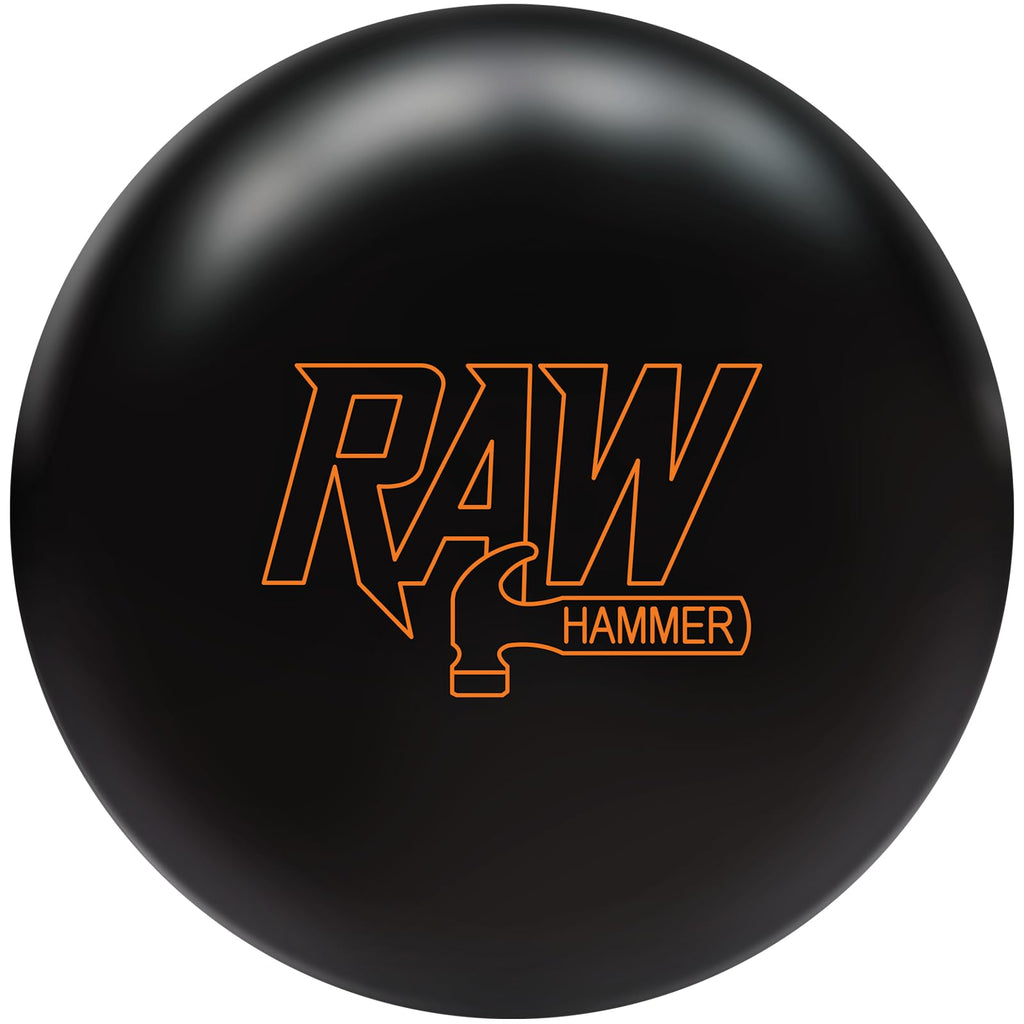 Hammer Raw Bowling Ball- Black 16Lbs (60-106526-936)