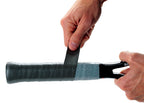 Tourna Mega Tac Extra Tacky Overgrip, Black, 3 Grips Per Pack