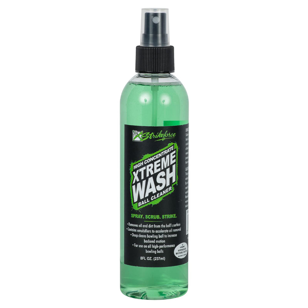Kr Strikeforce Bowling Ball Cleaners - Five Different Specifically Engineered Cleaners 8Oz (Xtreme Wash Green)