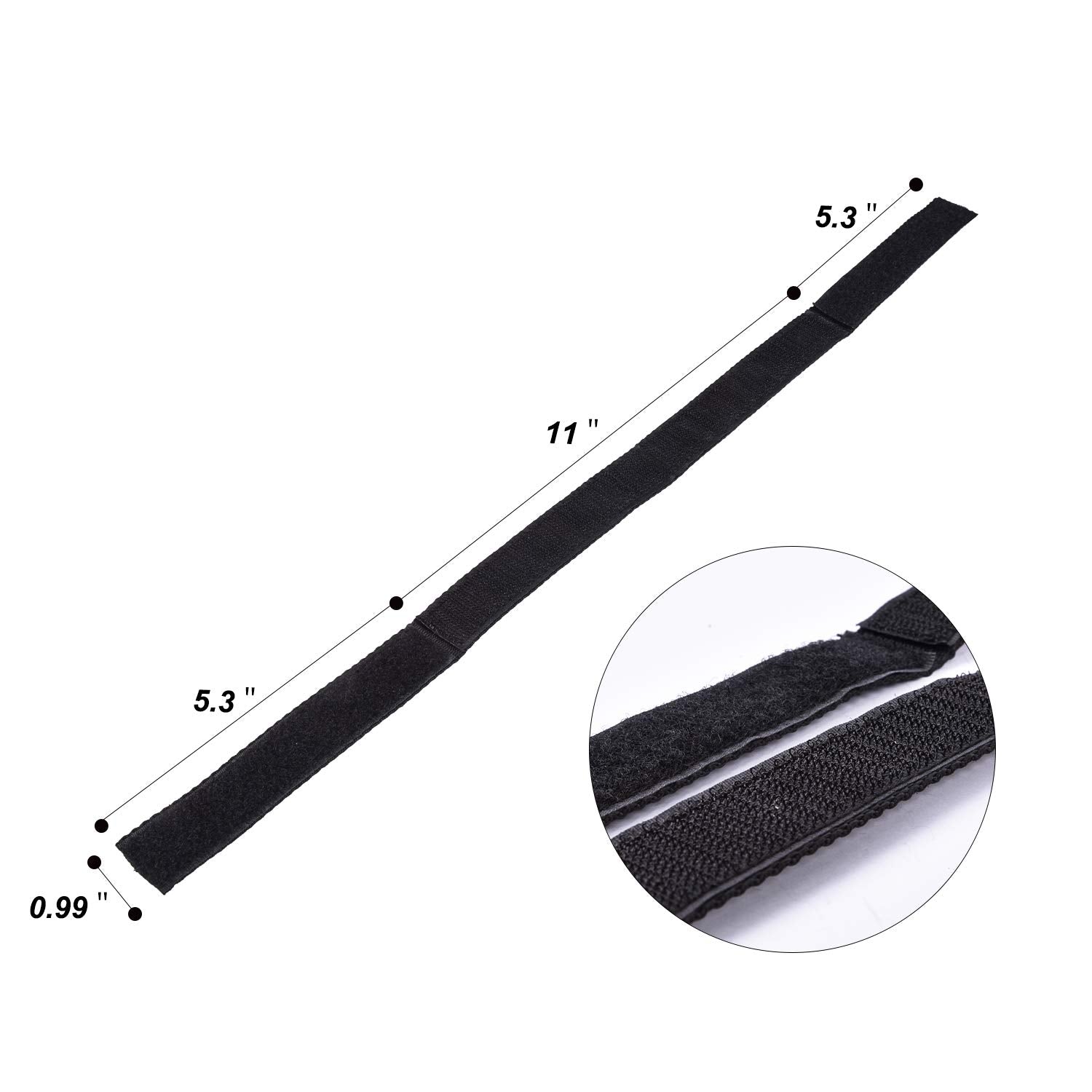 Lakkit Hoverboard Seat Attachment Straps Adjustable Replacement Straps For Hoverboard Gocart Self Balancing Scooter 3 Pairs
