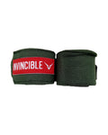 Invincible Mexican Style SemiStretch Hand Wraps (Olive, 2.5 Meter)