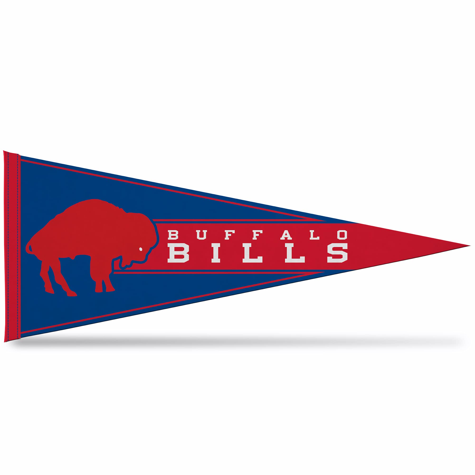Rico Industries Nfl Football Buffalo Bills Retro 12'' X 30'' Felt Wall D  Cor Pennant - Great For Home/Bed Room/Man Cave D  Cor