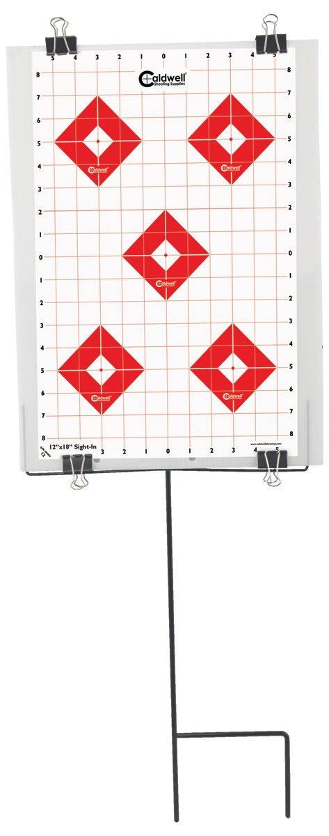 Caldwell Ultra Portable Target Stand 12'' X 18'' With Tear Down Design And Targets For Outdoor, Range, Shooting And Hunting