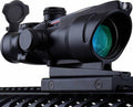 4x32 Style Sight Red Fiber Dot Sight Optics Aluminum Black (Arrow)