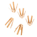 Pro Bamboo Kitchen 10Pcs Golf Club Accessories Assembly Tool Golf Shaft Adapter Shim Octopus Type Brass Golf Shaft Adapter Shims