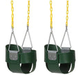 Eastern Jungle Gym Full Bucket Toddler Swing Seat With Coated Swing Chains Pack Of 2