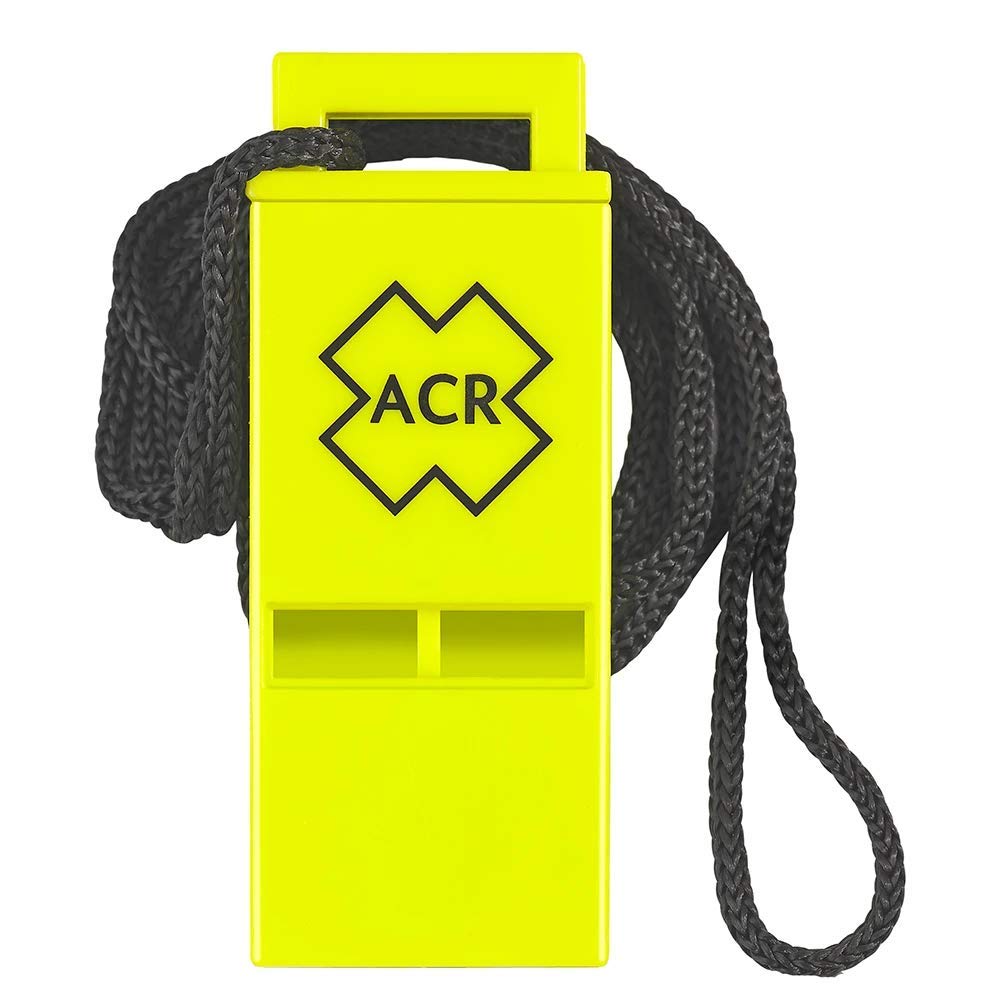 Acr Ww-3 Res-Q Whistle W/ 18'' (46Cm) Lanyard, Card