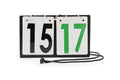 Tandem Sport Score Keeper with Lanyard - Score Flipper for Volleyball, Basketball, Baseball & Football - Wearable Flip Scoreboar