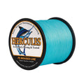Hercules Braided Fishing Line 1500M 1640Yds 10Lbs-200Lbs Pe Superline 8 Strands (Blue 20Lb/9.1Kg 0.20Mm)
