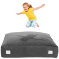 whiffee Upgraded Crash Pad for Kids Sensory with Handle,Soft Foam Blocks - Crash Pads for Autistic Children Indoor Jump Climb, K