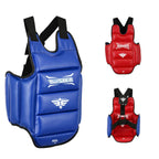 Twister Karate Taekwondo Boxing Muay Thai Mma Chest Guard  Reversible Chest Protector  Martial Arts Upper Body Ribs Protection P