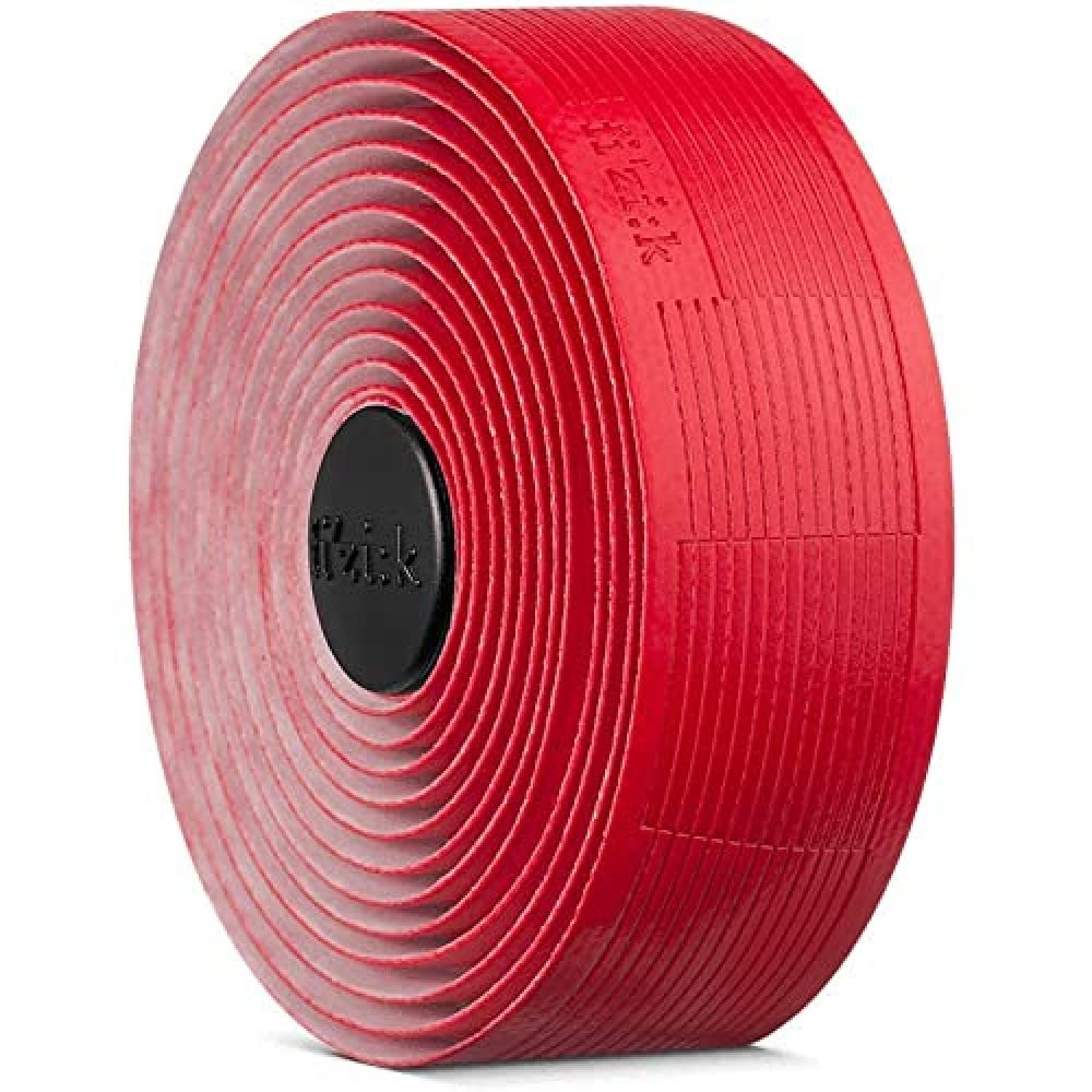 Fizik Vento Solocush Tacky,Gravel and Road Cycling bar Tape, Red, 2.7mm